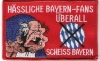 Anti Bayern Aufnäher Hässlich