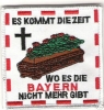 Anti Bayern Aufnäher Sarg