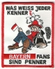 Anti Bayern Aufnäher Penner