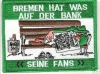 Anti Bremen Aufnäher Bank