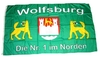 Fahne Wolfsburg Die Nr.1 im Norden