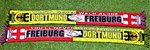 Schal Dortmund Freiburg + YOU´LL NEVER WALK ALONE +