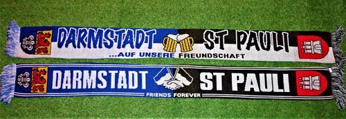 Schal Darmstadt Pauli  + FOREVER FRIENDS +